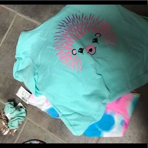 Justice sweatshirt and leggings